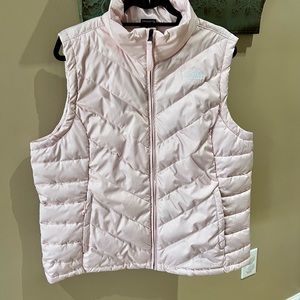 XXL THE NORTH FACE WOMEN’S DOWN VEST PLUS SIZE ZIPPED